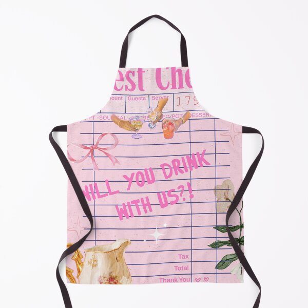 Artikelvorschau, Pink Guest Check - Barwagen entworfen und verkauft von bowsbotanicals.