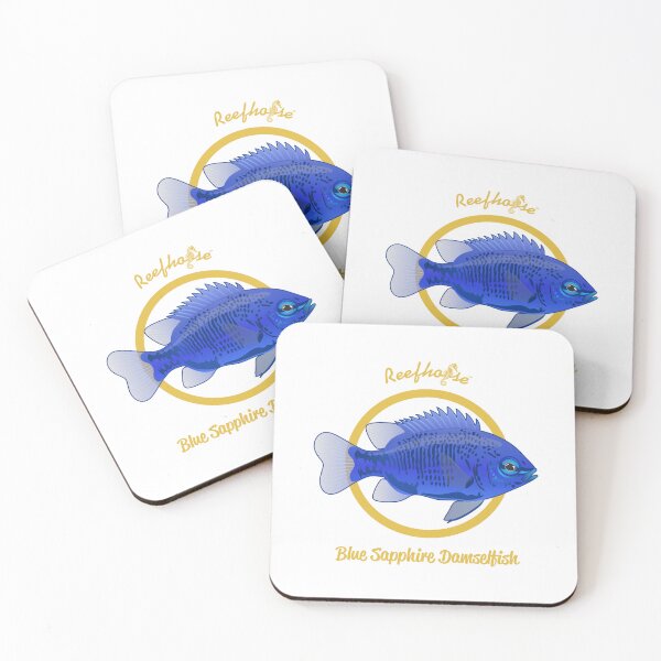 Item preview, Blue Sapphire Damselfish designed and sold by KaplanCrypto.