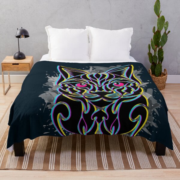 Item preview, 3D Tribal Psycho Cat Lovers designed and sold by navarraspain.