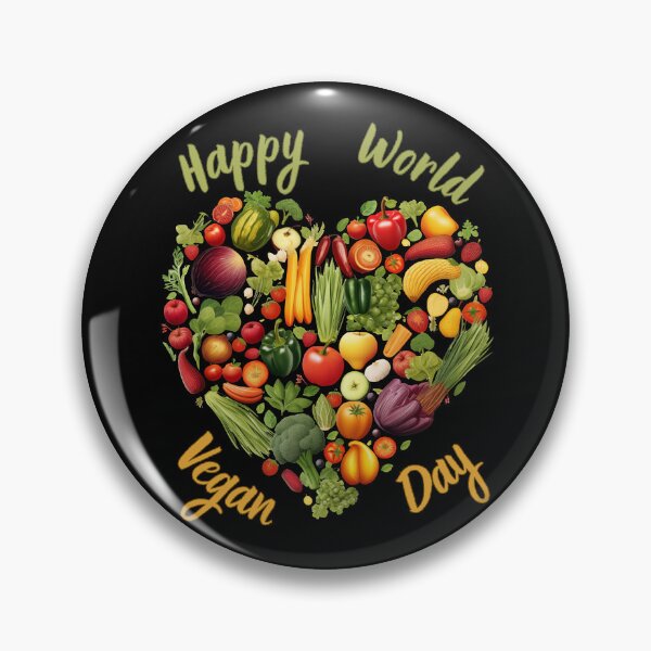 Item preview, Happy World Vegan Day designed and sold by TeeTemptation.