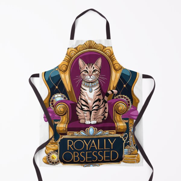 Item preview, Regal Cat Throne Royalty Obsession Art designed and sold by ZetaDream.