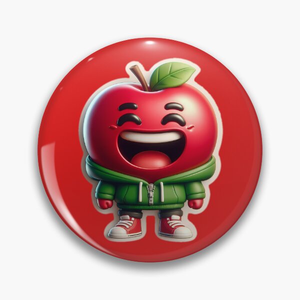 Item preview, Design stickers hilarious Red Apple 1 designed and sold by P2Genies.