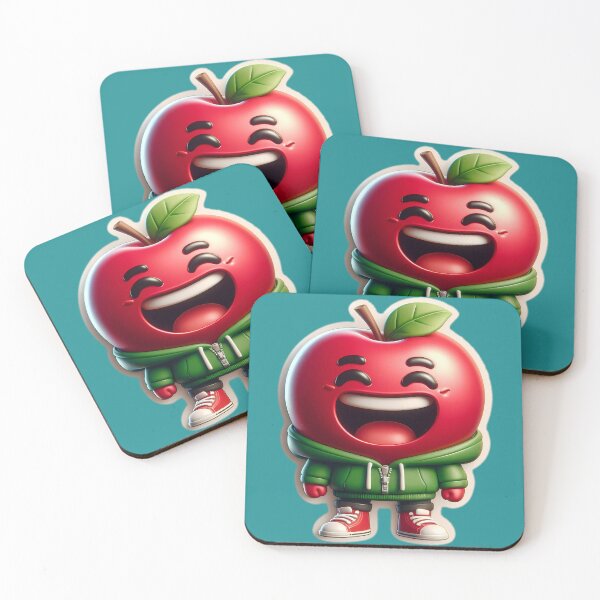 Item preview, Design stickers hilarious Red Apple 1 designed and sold by P2Genies.