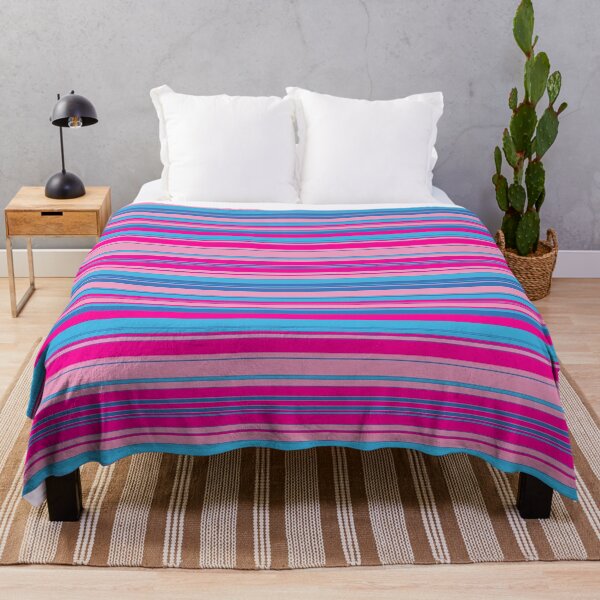 Item preview, Blue and Pink Line Pattern designed and sold by Jessica Heath.