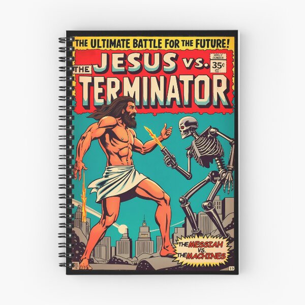 Item preview, Jesus Vs The Terminator designed and sold by Le-Freak.