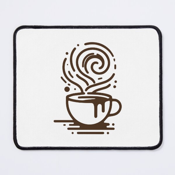 Item preview, Brown Abstract Coffee Cup designed and sold by bhoomin7.