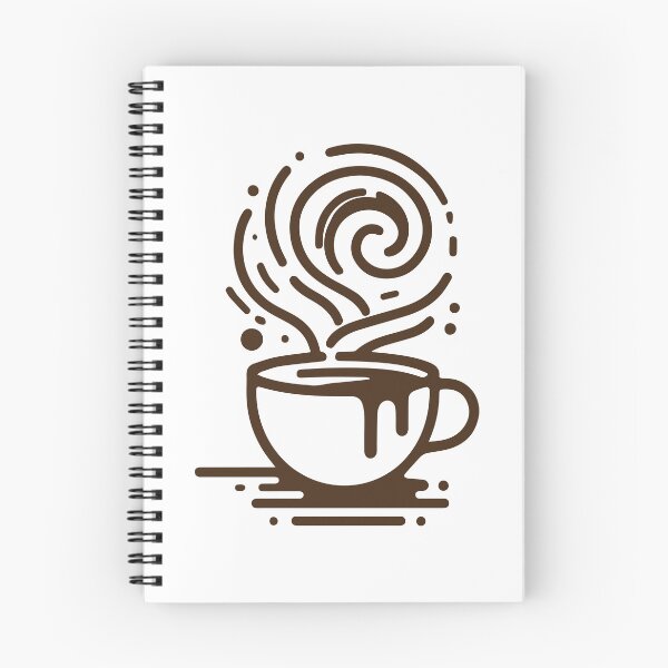 Item preview, Brown Abstract Coffee Cup designed and sold by bhoomin7.