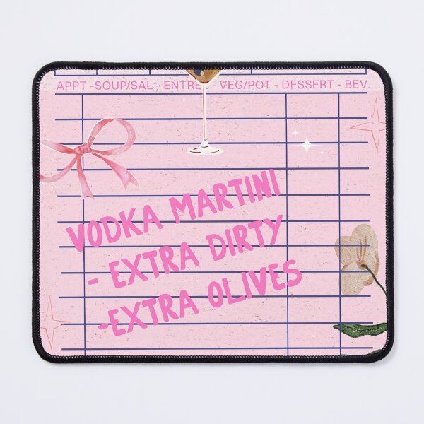 Item preview, Pink Guest Check - Bar Tab designed and sold by bowsbotanicals.