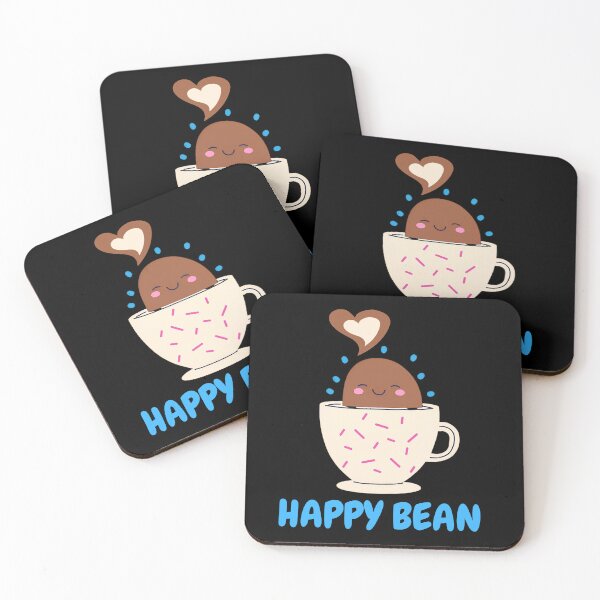 Item preview, Coffee Bean Taking a Bath and a Cup of Coffee - Fun Illustration designed and sold by TrendVibee.