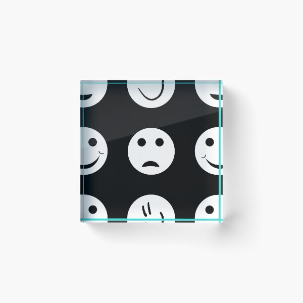 Artikelvorschau, Nahtloses weißes Emoji-Muster entworfen und verkauft von darshants.