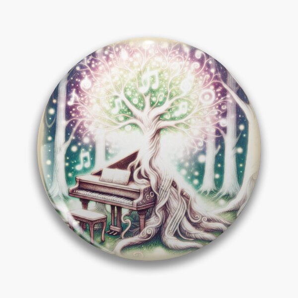 Item preview, Enchanted Tree with Piano designed and sold by Random 00.