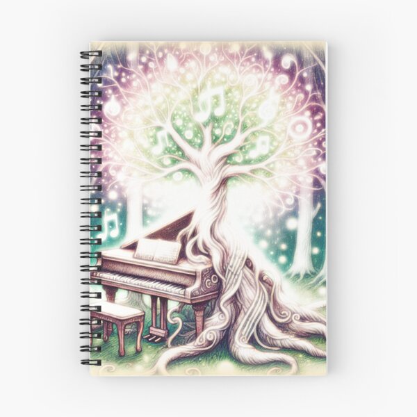 Item preview, Enchanted Tree with Piano designed and sold by Random 00.