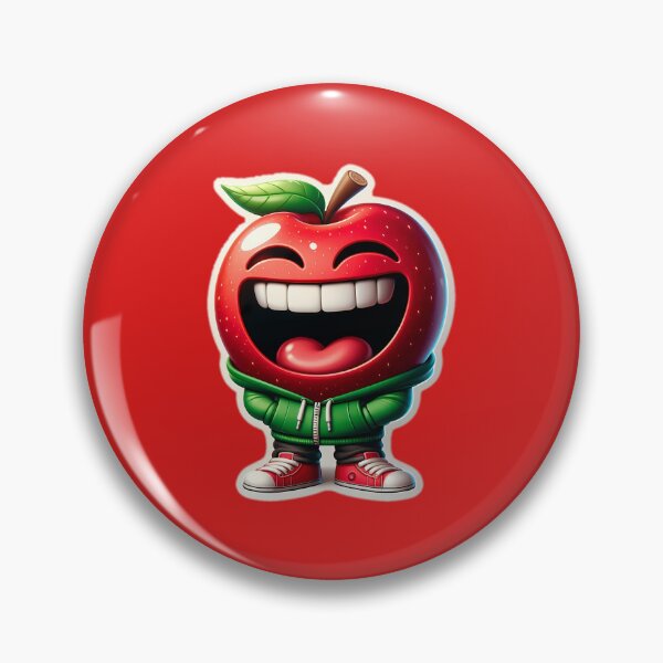 Item preview, Design stickers hilarious Red Apple 2 designed and sold by P2Genies.