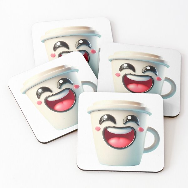 Item preview,  Laughing Coffee Cup Cartoon designed and sold by Peelya.