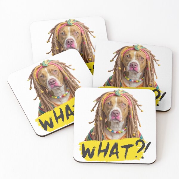 Item preview,  WHAT - DOG – Cool Street Style DOG Design designed and sold by Colorful-Garden.