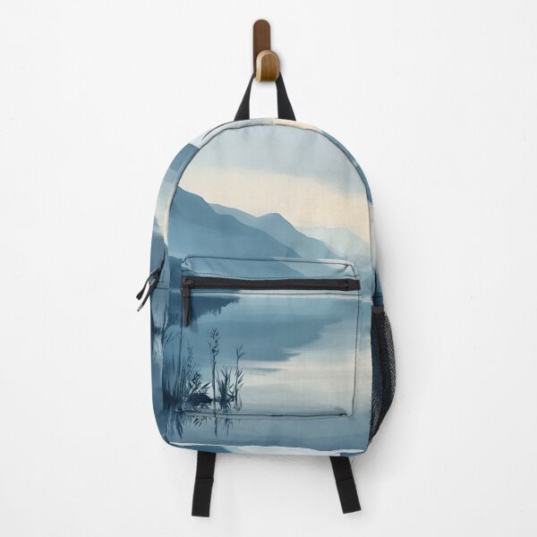 Item preview, Peaceful Dawn Lake Scene designed and sold by Alin Richard Iovănuț.
