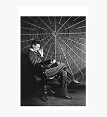 Tesla Classic Design Photographic Print