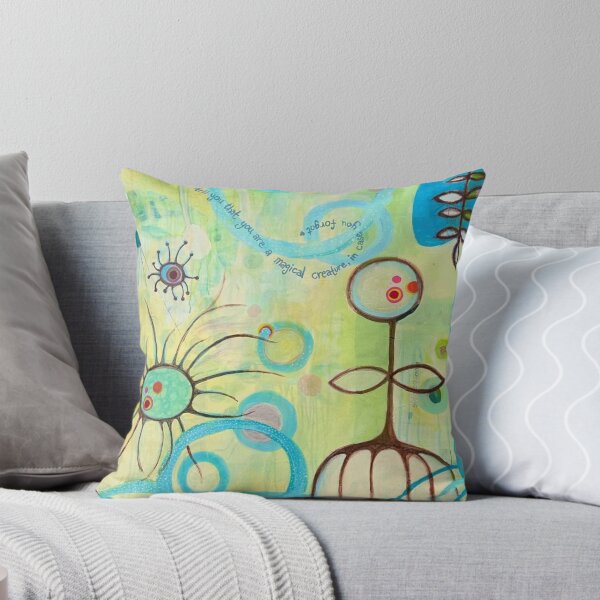 Item preview, You Are a Magical Creature Quote  designed and sold by Sherifoxmosaics.