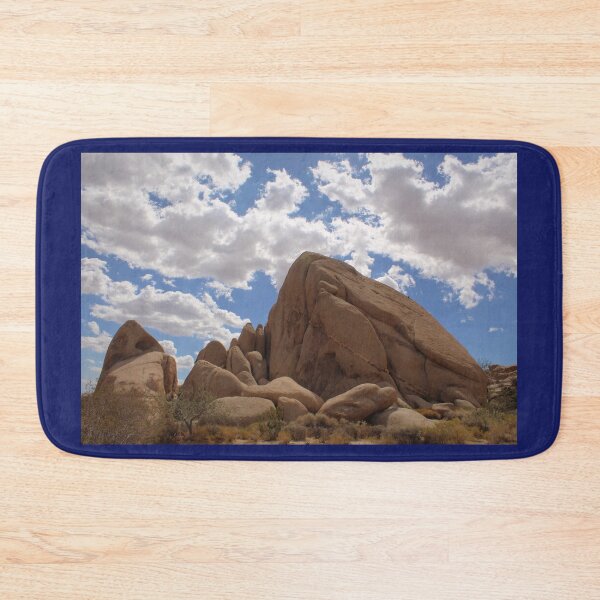 Item preview, Rock Formations and Puffy Clouds, Joshua Tree National Park designed and sold by Scenic West - Photos by Angel.