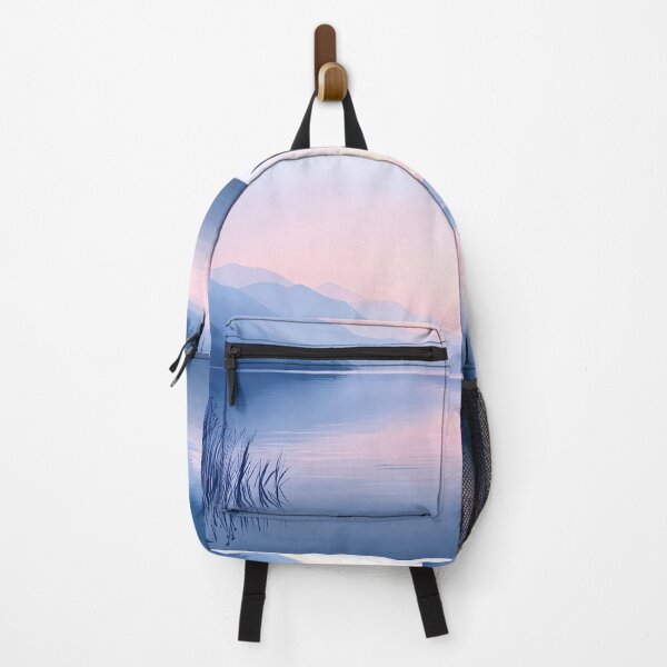 Item preview, Peaceful Dawn Lake Scene designed and sold by Alin Richard Iovănuț.