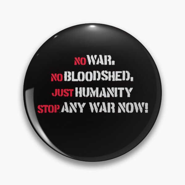 Item preview, Vintage Anti-War message - "War Breeds Destruction, Not Solutions" - Stop Any War Now! designed and sold by paulo silveira.
