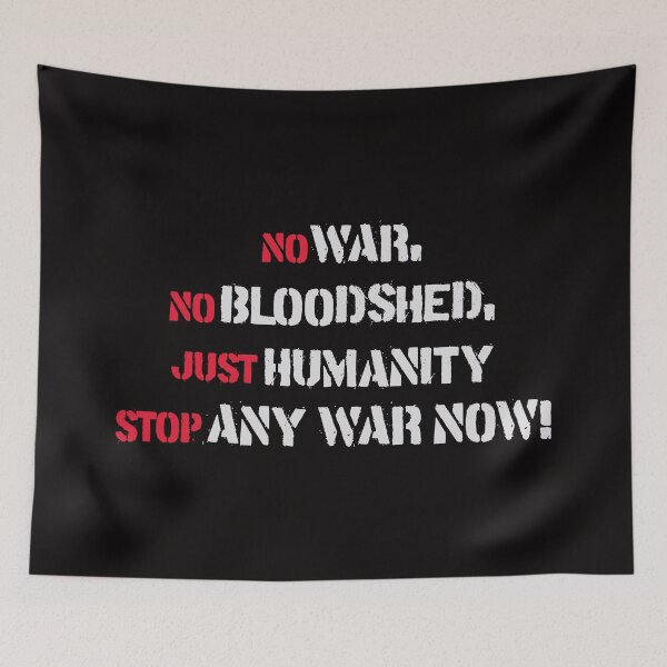 Item preview, Vintage Anti-War message - "War Breeds Destruction, Not Solutions" - Stop Any War Now! designed and sold by paulo silveira.