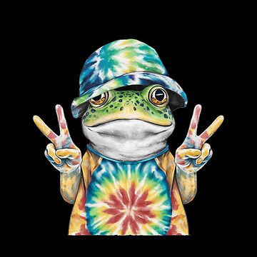 Artwork thumbnail, Cool frog with cool vibes by Coollzone