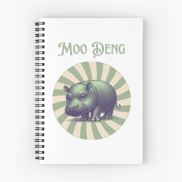 Item preview, Moo Deng - The Viral Dwarf Hippo designed and sold by GorinART.
