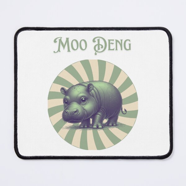 Item preview, Moo Deng - The Viral Dwarf Hippo designed and sold by GorinART.