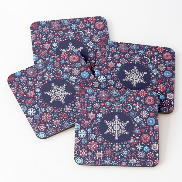 Item preview, Snowflake Fantasy Retro Pattern designed and sold by Simplybe1.