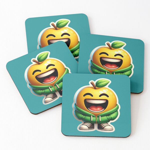 Item preview,  Design stickers hilarious Yellow Apple  designed and sold by P2Genies.