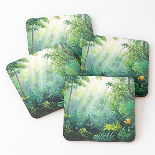 Item preview, Vibrant Rainforest Canopy designed and sold by Alin Richard Iovănuț.