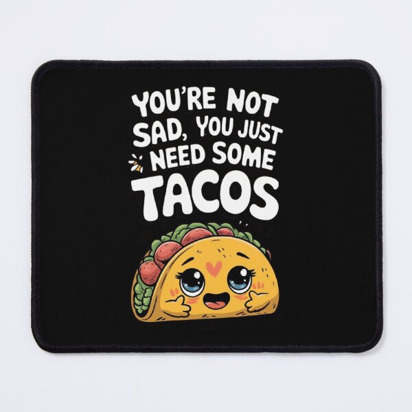 Item preview, Cheer Up with Tacos: A Cute and Fun Taco Illustration designed and sold by love3617.