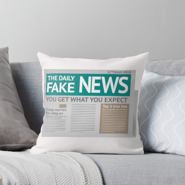 Item preview, The daily FAKE NEWS, funny daily newspaper designed and sold by peter2art.