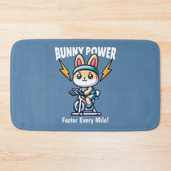 Item preview, Bunny Power, Faster Every Mile! designed and sold by Lisetta Collection.
