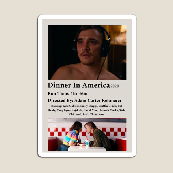 Artikel-Vorschau von Abendessen in Amerika Poster, designt und verkauft von Achilles Barrett.