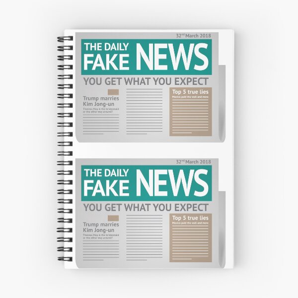 Item preview, The daily FAKE NEWS, funny daily newspaper designed and sold by peter2art.