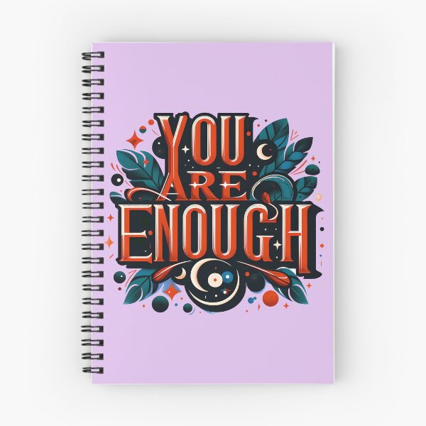 Item preview, You Are Enough, typography designed and sold by maxmaj.