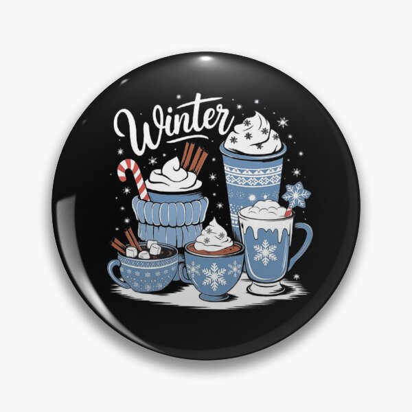 Item preview, Winter Hot Cocoa and Coffee Illustration: Cozy Winter Vibes designed and sold by love3617.