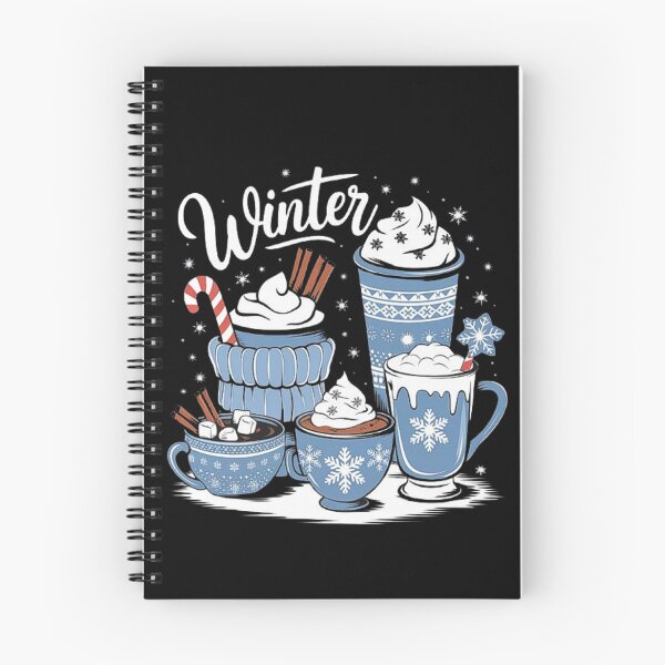 Item preview, Winter Hot Cocoa and Coffee Illustration: Cozy Winter Vibes designed and sold by love3617.
