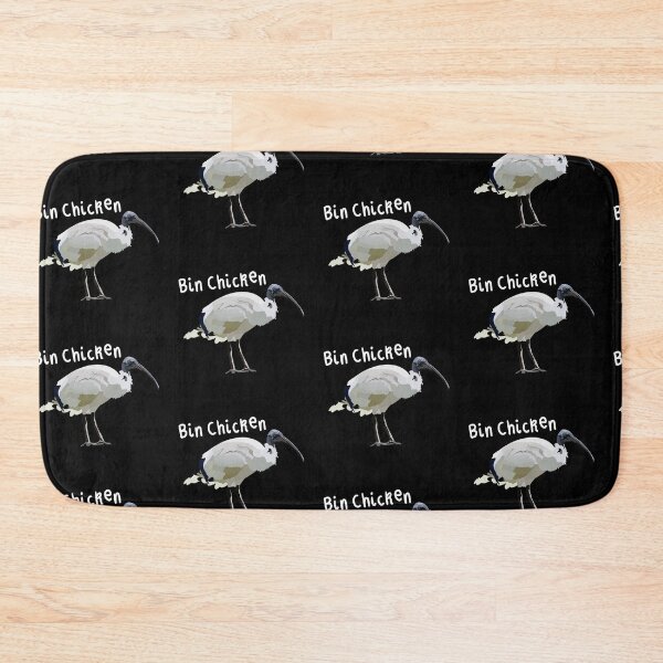 Item preview, A is for Australian White Ibis ,Australian White Ibis – “Bin Chicken” Funny Slogan Wildlife Design designed and sold by PrettylittlepastelUk.