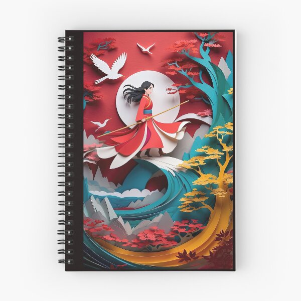 Item preview,  Scene Cutout Creation Inspired by the Character and legend of Mulan designed and sold by NeoAntique-Art.