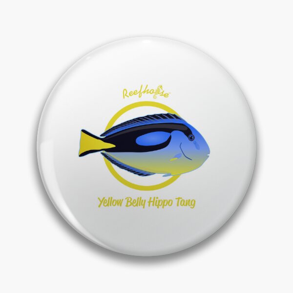 Item preview, Yellow Belly Hippo Tang designed and sold by KaplanCrypto.