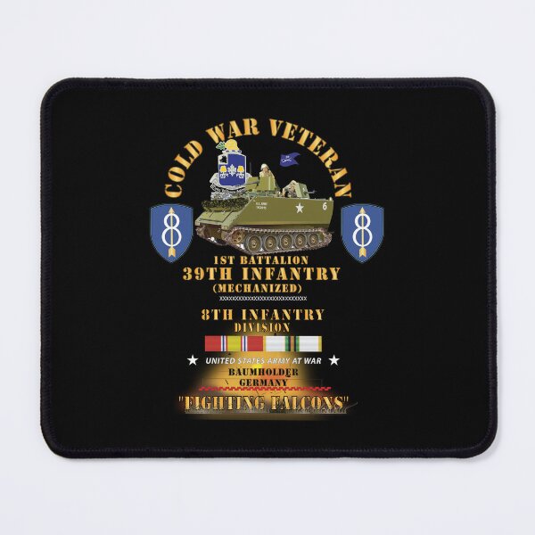Item preview, Cold War Vet - 1st Bn 39th Infantry - 8th Infantry Div - Baumholder FRG - M113 APC  - Fighting Falcons  w COLD SVC  X 300 designed and sold by Military Insignia Products.