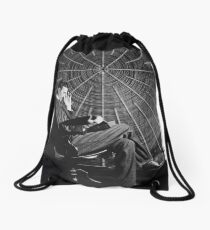 Tesla Classic Design Drawstring Bag