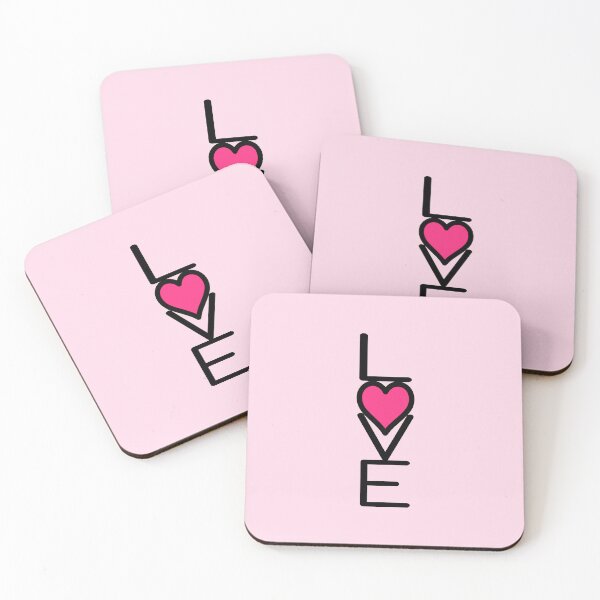 Item preview, Vertical Love Pink Heart designed and sold by Jeallan Designs.