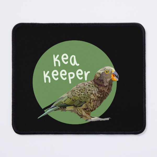 Item preview, K is for Kea Keeper,Kea Keeper Design – Dedicated Bird Care and Wildlife Keeper Artwork designed and sold by PrettylittlepastelUk.