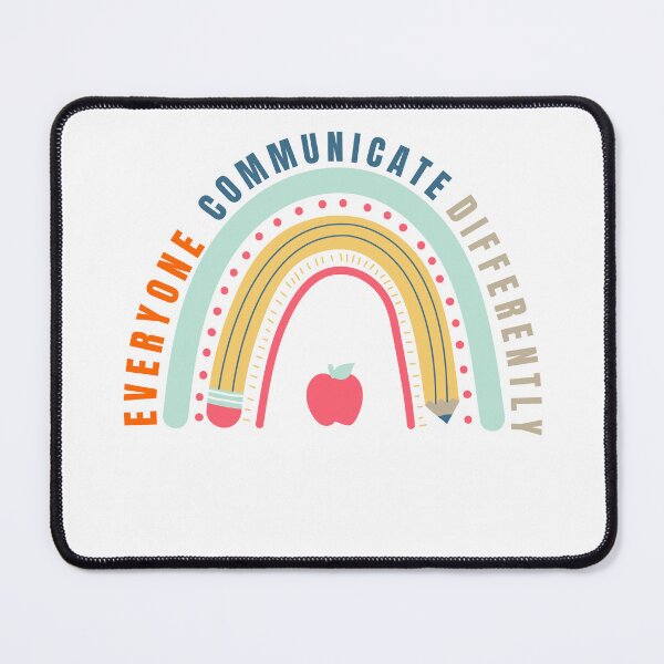 Item preview, Everyone Communicate Differently Shirt, Special Education Teacher Shirt, Autism Support Shirt, Neurodiversity Shirt Sticker designed and sold by PROTONEDL.