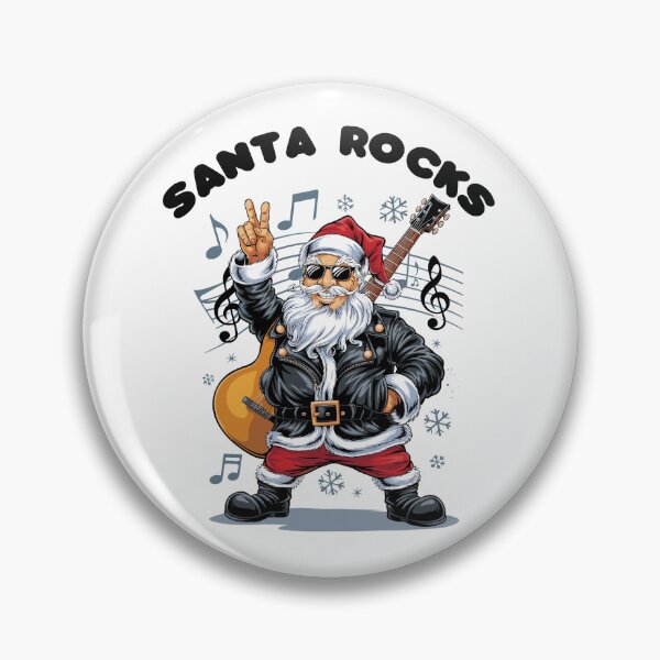 Item preview, Rockin' Santa Claus - Holiday Rebel designed and sold by paulo silveira.