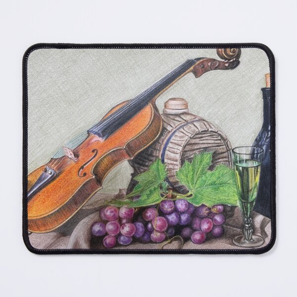 Item preview, My Sunday: Violin. Wine. Grapes designed and sold by InspireStudio4E.